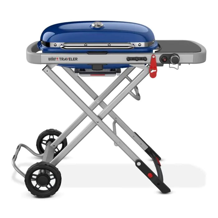 Weber Traveler Portable Gas Grill Blue Edition - 9020001