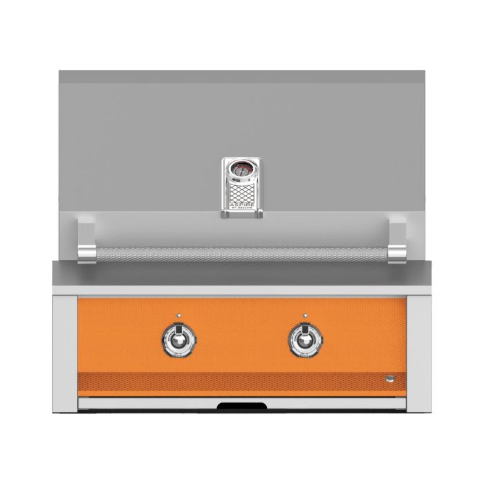 Hestan 30" Built-In Grill with Sear and U-Burner-Citra-Orange
