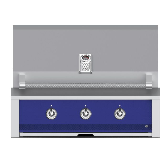 Hestan 36" Built-In Grill with Sear and U-Burner-Prince-Blue-Propane