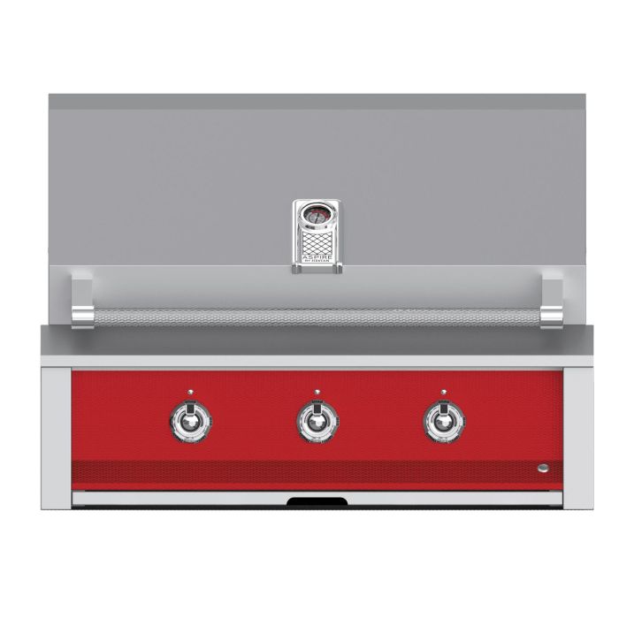 Hestan 36" Built-In Grill with Sear and U-Burner-Matador-Red-Natural Gas
