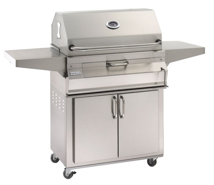 Fire Magic Legacy 24 Charcoal Freestanding Bbq Grill With Smoker Oven Hood 22 Sc01c 61 Barbeques Galore