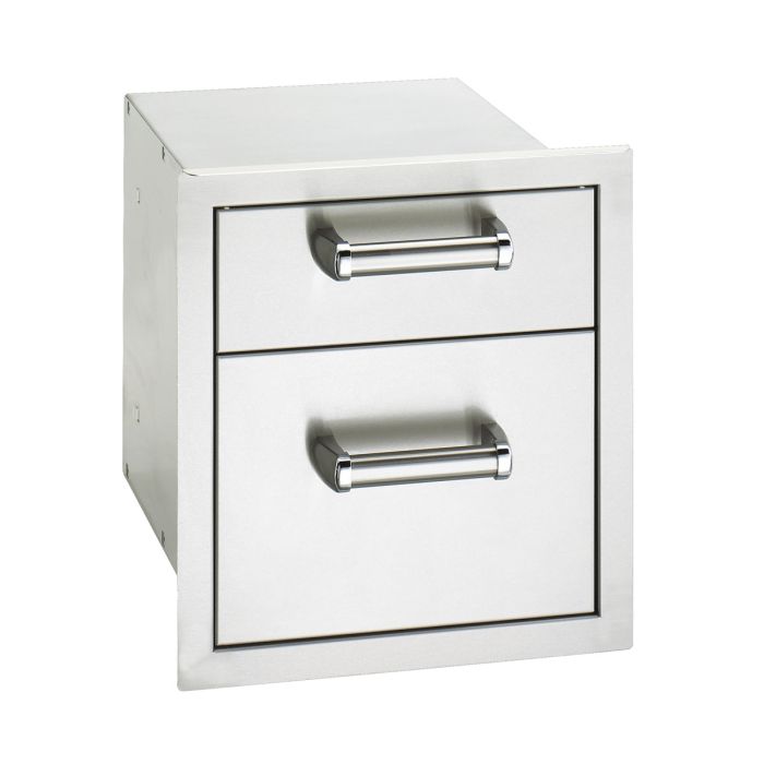 Fire Magic Flush Mounted Double Drawer