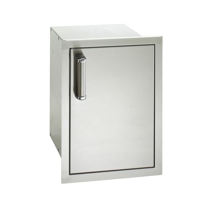 Fire Magic Flush Mounted Single Door with Dual Drawers