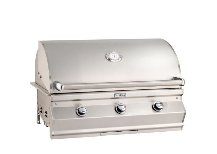 Fire Magic Choice C650i 36 Inch Built In Natural Gas Grill With Og Thermometer Rt1n Barbeques Galore Fire Magic Choice C650i 36 Inch Built, Premium Outdoor Natural Gas Grills