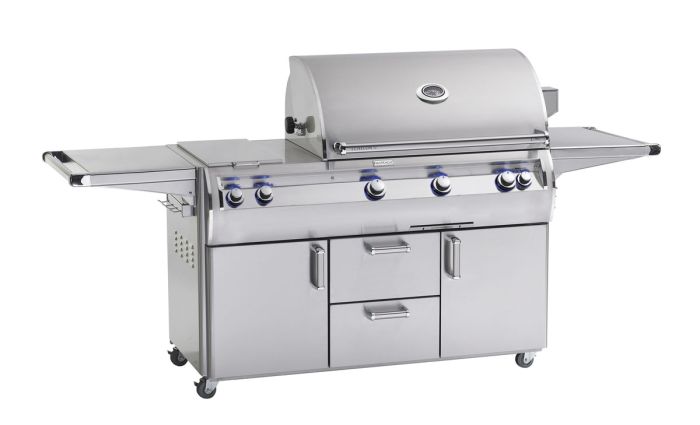 Fire Magic Echelon Diamond E790s A Series Freestanding Gas Bbq Grill With Double Side Burner Natural Gas E790s 8ean 71 Barbeques Galore
