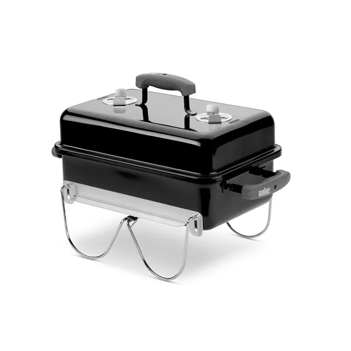 【1992年購入品】Weber Go Anywhere grill Weber Go-Anywhere Split Grate Charcoal Grill - Black - 1500763
