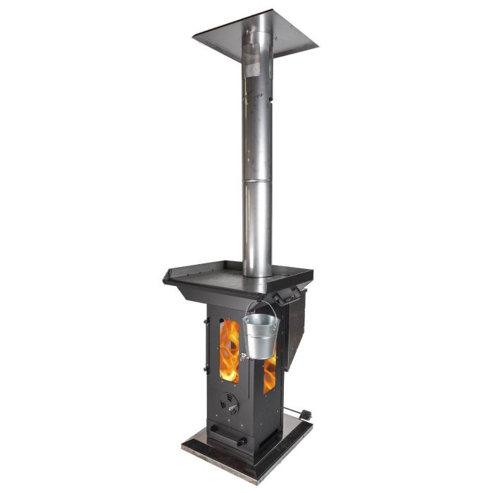 Timber Stoves Pizza Hood for Big and Lil' Timber Pellet Patio Heater