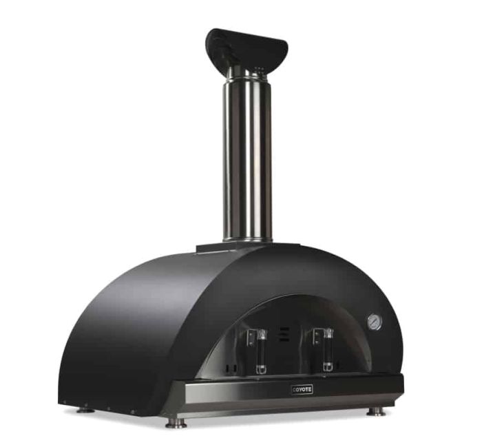 Coyote DUOMO Wood-Fired Pizza Oven - Matte Black - C1PZ40WMB