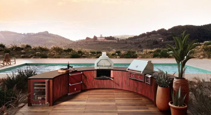 Hestan Campania Natural Gas Pizza Oven - AGPO33-NG-1 | Barbeques