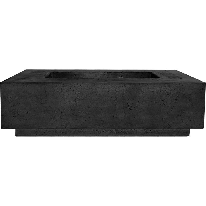 Prism Hardscapes Tavola 1 56Inch 65,000 BTU Propane Gas Rectangular Fire Pit Table Coastal