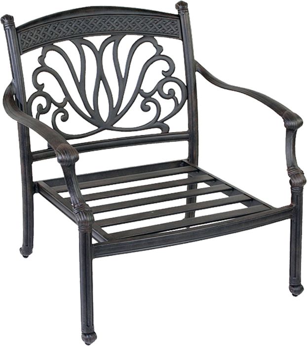 Ariana Club Chair With Cushions Barbeques Galore Ariana Club Chair With Cushions, Summerset Casual Outdoor Furniture