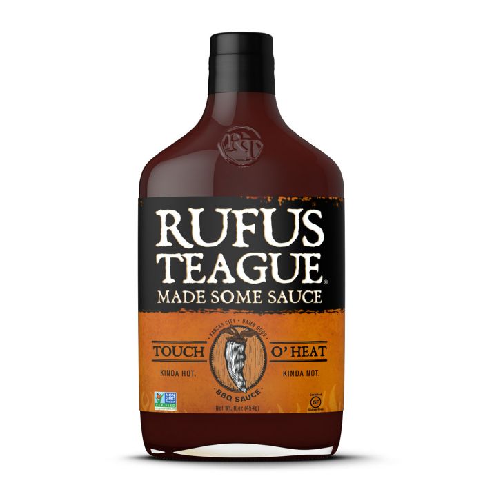 Rufus Teague Touch O' Heat BBQ Sauce - 16 Oz.