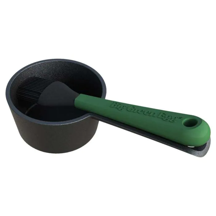 Big Green Egg Cast Iron Sauce Pot - Thumbnail 5