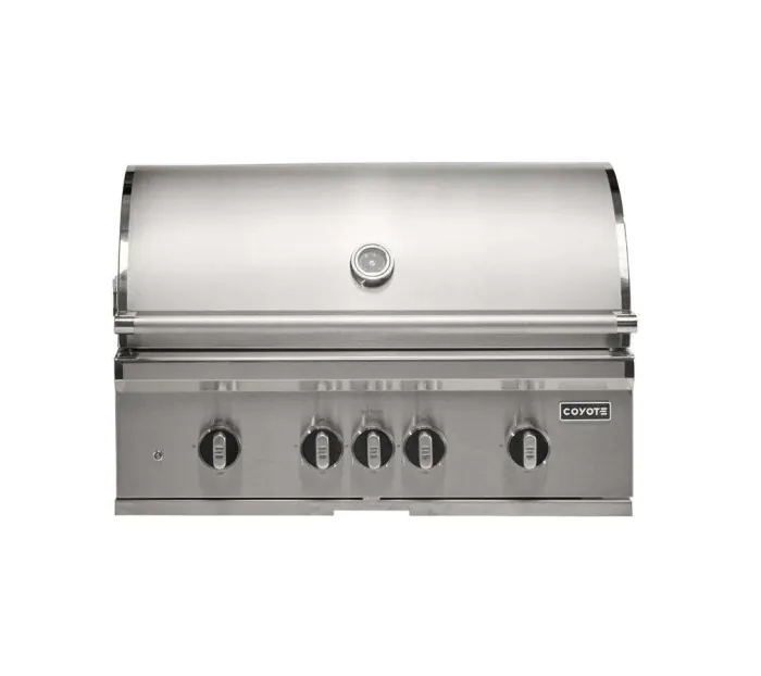 Coyote SL-Series 36" Built-In NG Grill with Sear Zone & Rotisserie - C3SL36NG