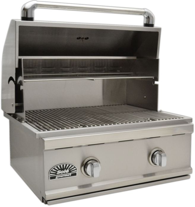 Solé Gourmet 26" BuiltIn Natural Gas or LP Grill Barbeques Galore