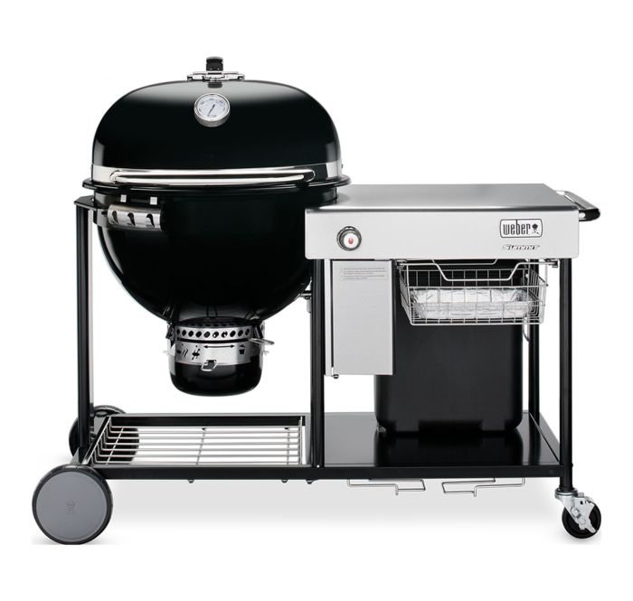 Weber Summit 24 Inch Charcoal Bbq Grilling Center Black 18501001 Barbeques Galore