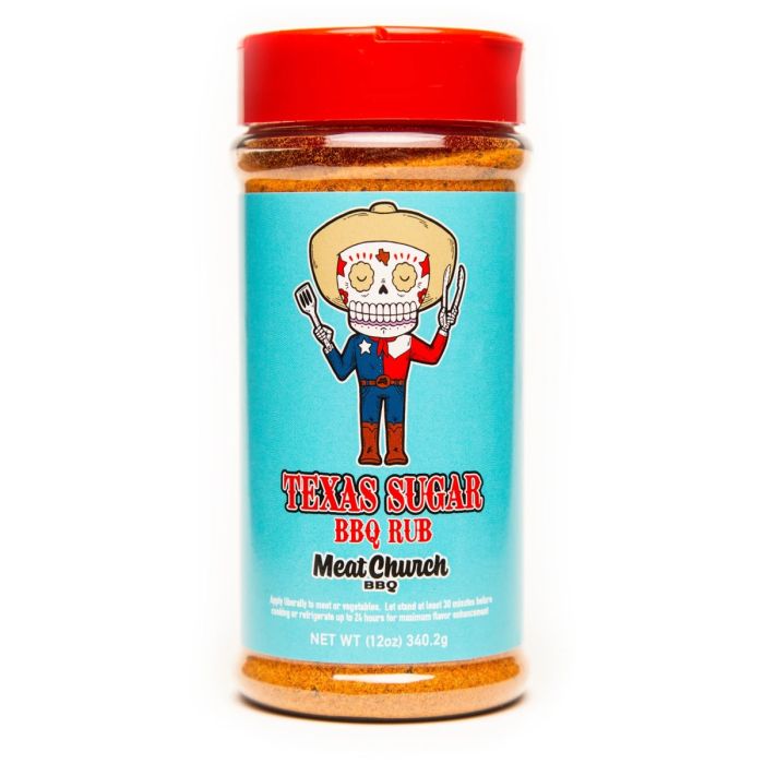 Meat Church Texas Sugar Rub 12 oz. Barbeques Galore
