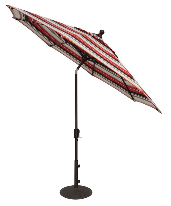 9 foot Push Button Tilt Umbrella Barbeques Galore