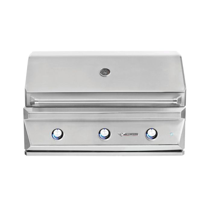 built in propane gas grill