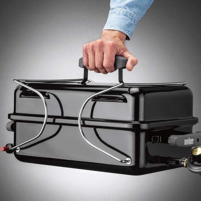 Weber 1141001 Go-Anywhere Gas Grill, ONE Size, Black | Barbeques