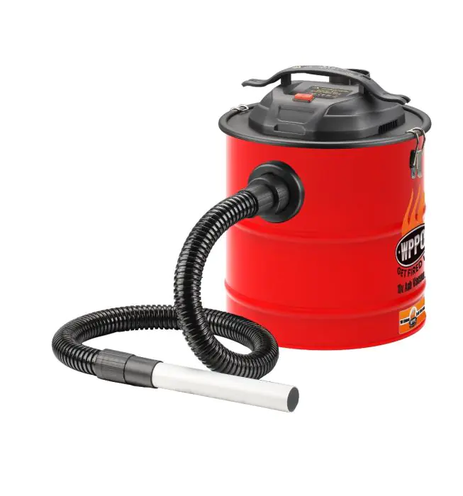 WPPO 120V 1200 Watt Ash Vacuum w Attachments WKAV 110v