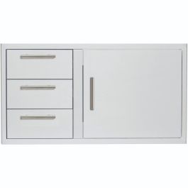 Blaze 39-Inch Stainless Steel Access Door & Triple Drawer