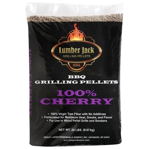 Lumberjack 100 Cherry Grilling Pellets 20 lbs Barbeques Galore in Irvine CA The Market Place