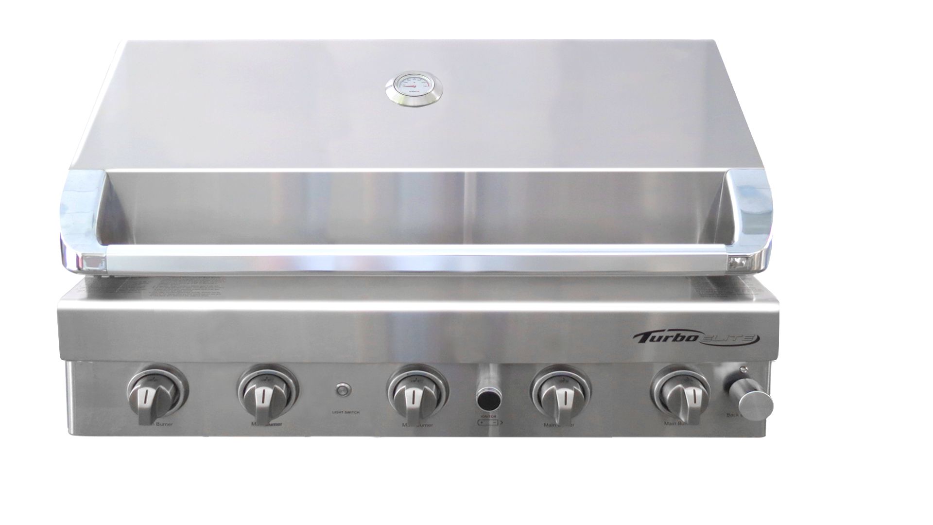 Turbo Elite 5-Burner Built-In Gas Grill Barbeques Galore