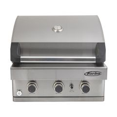 Turbo 3-Burner Built-In Gas Grill