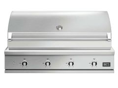 DCS Series 9 48-Inch Built-In Propane Gas Grill With Charcoal Tray - BE1-48C-L