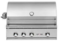 Delta Heat 32-inch Built-In Gas BBQ Grill - Propane - DHBQ32G-DL