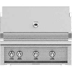 Hestan Steeletto 36" Built-in Grill Trellis, with Sear, and Rotisserie-Propane