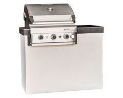 Lindsay Island with Turbo Elite 3-Burner Gas Grill