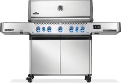 Napoleon Prestige 665 Connected, Natural Gas Grill W/ Infrared Side and Rear Burners - Stainless Steel - P665VXRSIBNSS