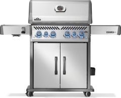 Napoleon Rogue PRO-S 525 Natural Gas Grill w/ Infrared Side and Rear Burners - Stainless Steel - RPS525RSIBNSS-2