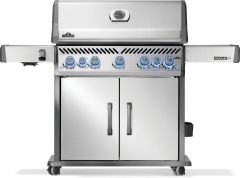 Napoleon Rogue PRO-S 625 Propane Gas Grill w/ Infrared Side and Rear Burners - Stainless Steel - RPS625RSIBPSS-2