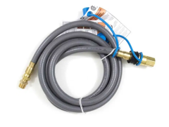 Blaze 10 Ft. Natural Gas/Bulk Propane Hose w/ Quick Disconnect for Gas Grills - BLZ-NG-HOSE