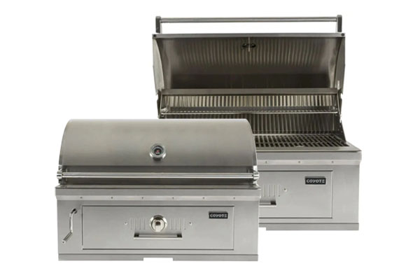 Coyote Charcoal Built-in Grills