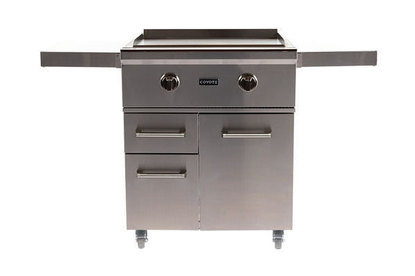 Coyote Flat Top Built-in and Freestanding Grills