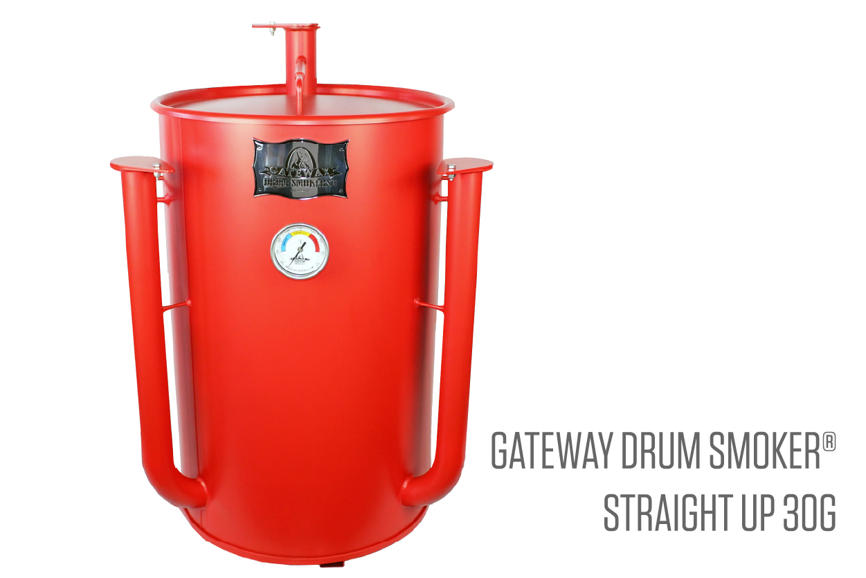 Gateway Drum Smokers Straight Up 30G