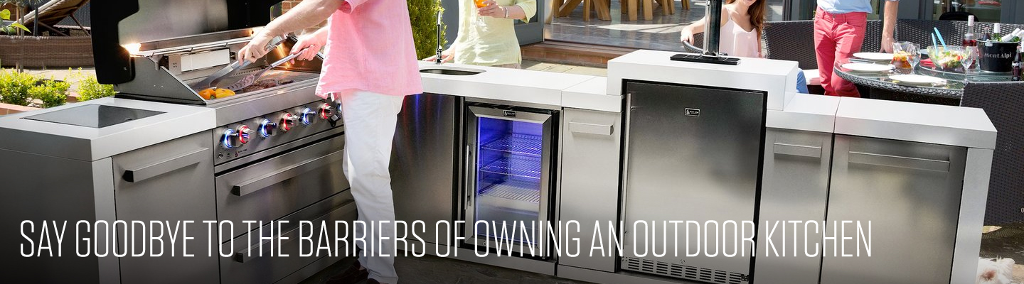 Mont Alpi - Say Goodbye to the Barriers of Owning an Outdoor Kitchen