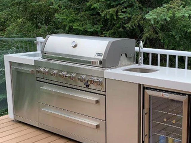 Mont Alpi Built-in Gas Grill