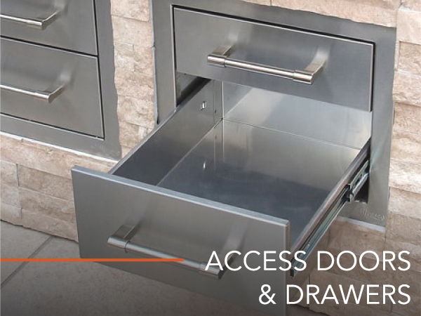 Alfresco Access Doors and Drawers