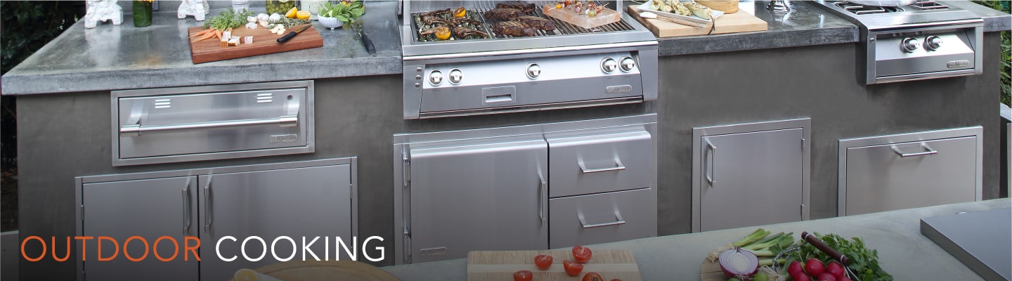 Alfresco Outdoor Cooking Header