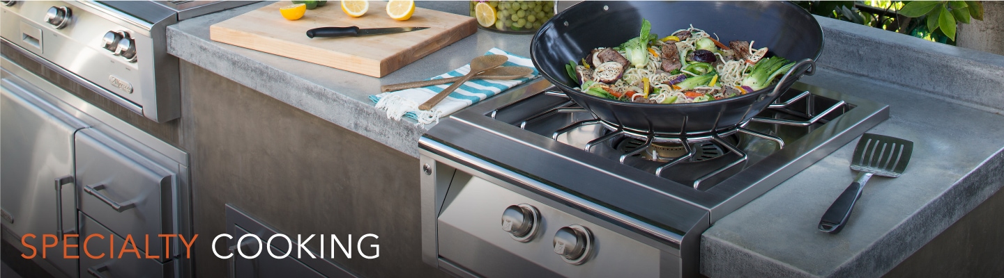 Alfresco Specialty Cooking Header