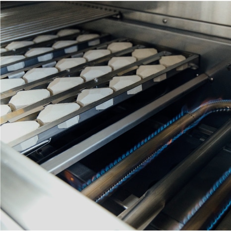 American Made Grills Easy-Clean Briquette System