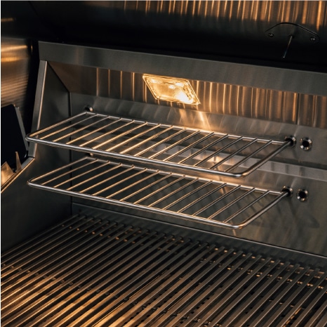 American Made Grills Two Multi-Position Warming Racks