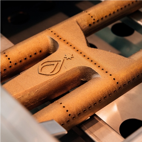 American Made Grills Red Brass Burners