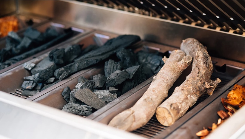 American Made Grills Multi-fuel System