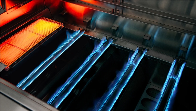 American Made Grills stainless steel burners